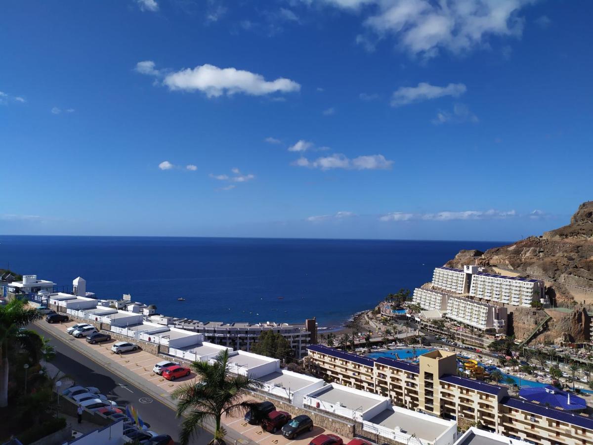 Ocean View Apartment In Taurito, Mogan - Top Floor Luaran gambar