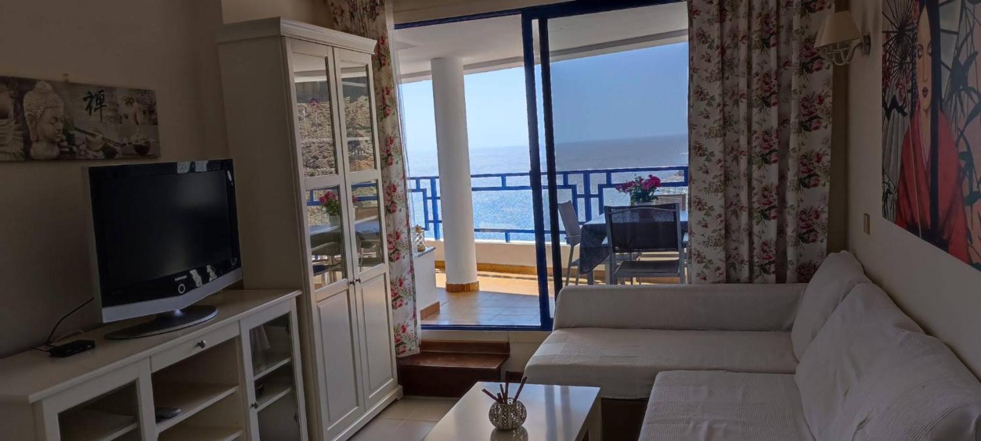Ocean View Apartment In Taurito, Mogan - Top Floor Luaran gambar