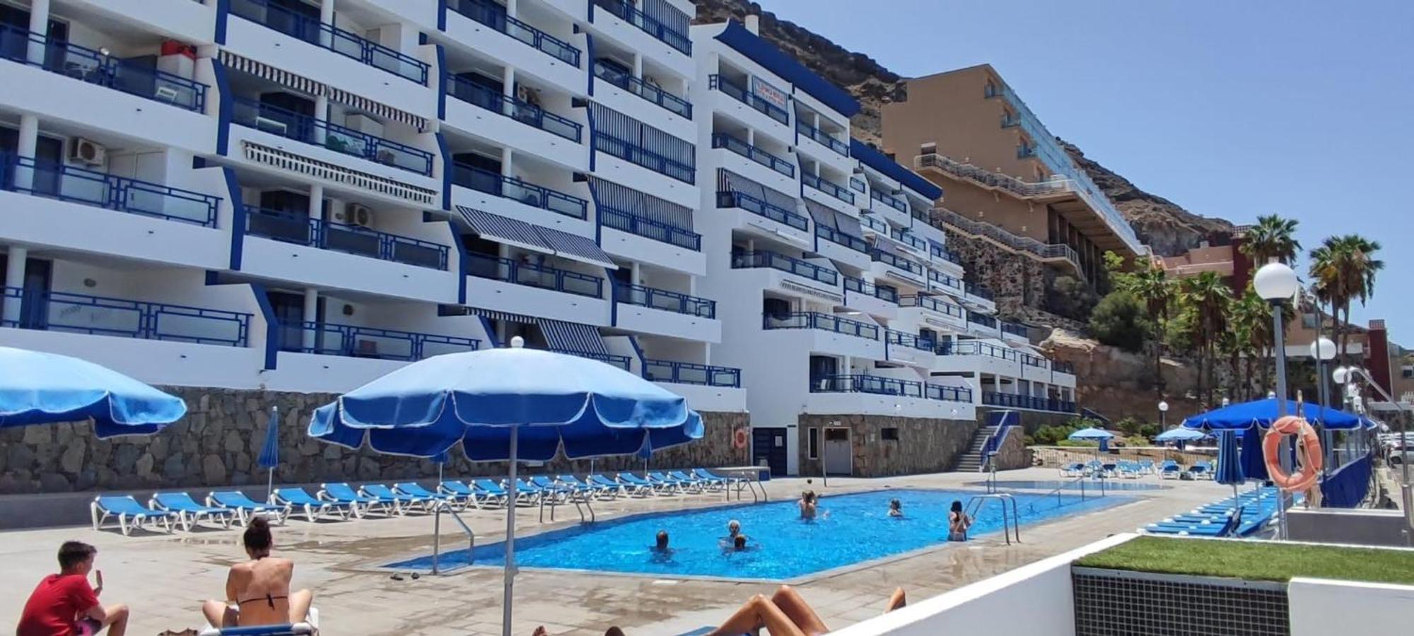 Ocean View Apartment In Taurito, Mogan - Top Floor Luaran gambar